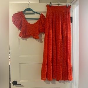 Show me your Mumu matching red set